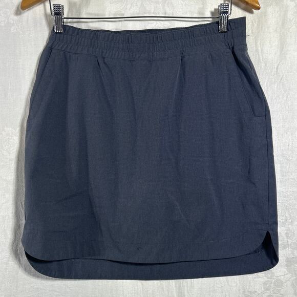 Duluth Skort 8 Gray Performance Skirt Shorts Athletic Tennis Golf Pickleball - Picture 1 of 9